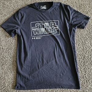 Under Armour Star Wars T-Shirt Men's Medium Loose Fit Crew Neck